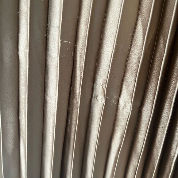 Elegant Camel Brown Pleated Midi Skirt Banana Republic - Picture 4 of 4